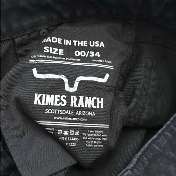 Kimes Ranch Black Jeans - Picture 3 of 3